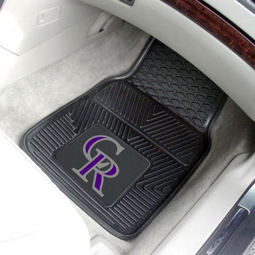  Fanmats 8836 MLB-Colorado Rockies Vinyl Universal Heavy Duty Fan Floor Mat