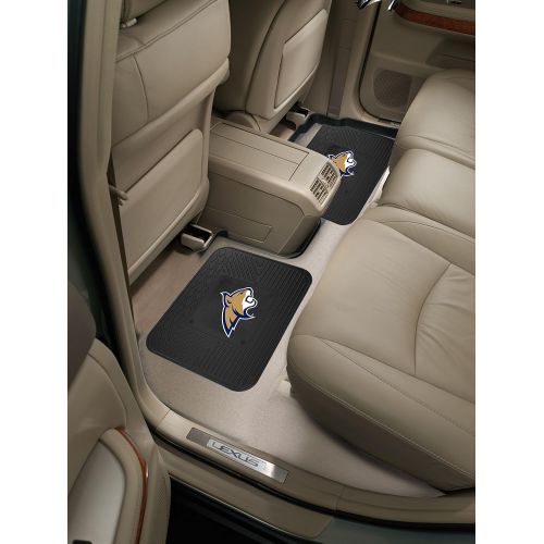  Fanmats 12612 Montana State University Bobcats Front Row Vinyl Heavy Duty Car Mat - 2 Piece