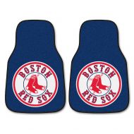 Fanmats FANMATS MLB Boston Red Sox Nylon Face Carpet Car Mat