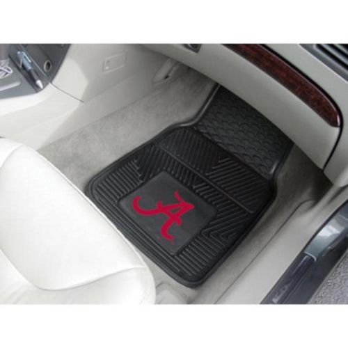  Fanmats Alabama Crimson Tide Heavy Duty 2-Piece Vinyl CAR MATS