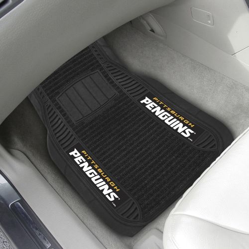  Fanmats FANMATS NHL Pittsburgh Penguins Nylon Face Deluxe Car Mat