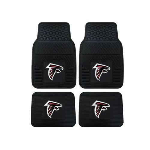  Fanmats A Set of 4 NFL Universal Fit Front and Rear All-Weather Floor Mats - Atlanta Falcons