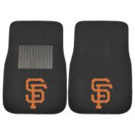 Fanmats FANMATS 20576 Team Color 17x25.5 MLB - San Francisco Giants 2-pc Embroidered Car Mats