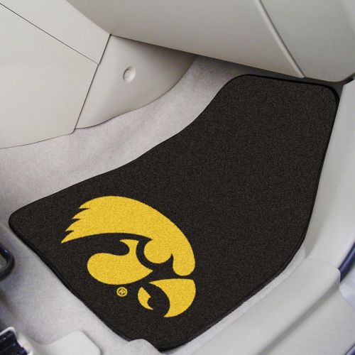  Fanmats Iowa Hawkeyes Carpeted Car Mats