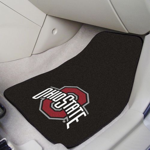  Fanmats FANMATS NCAA Ohio State University Buckeyes Nylon Face Carpet Car Mat