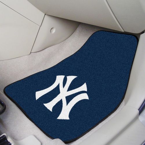  Fanmats FANMATS MLB New York Yankees Nylon Face Carpet Car Mat