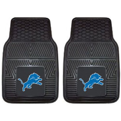  Fanmats Detroit Lions NFL Front & Rear Car Truck SUV Vinyl Car Floor Mats - 4PC