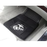 Fanmats The United States Marines Heavy Duty Vinyl Rubber Front Floor Mats