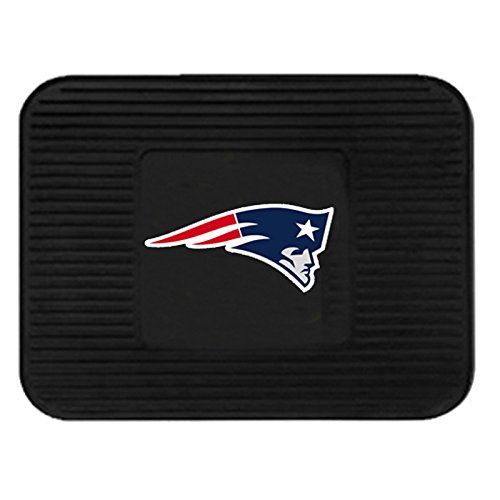  Fanmats NFL New England Patriots Car Floor Mats Heavy Duty 4-Piece Vinyl - Front and Rear