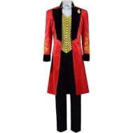 할로윈 용품fansheng Greatest Showman Barnum Performance Uniform for Kids Adult Jacket Tailcoat Halloween Cosplay Costume