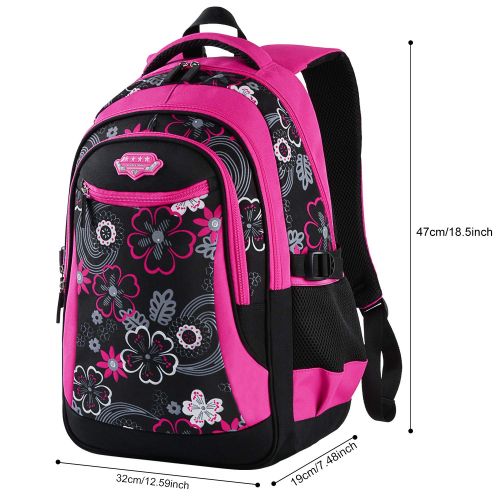  Backpack for Girls, Fanspack Girls Backpack for School Bags Kids Backpack Bookbag School Backpack for Elementary