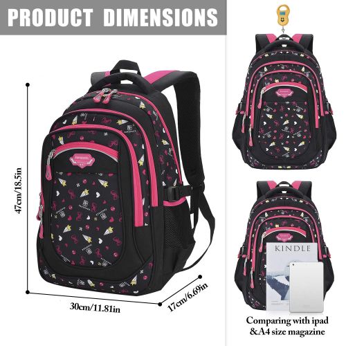  School Bags for Boys, Fanspack Boys Backpack for School Kids Backpack Bookbags for Elementary