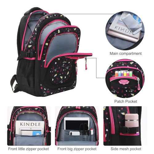  School Bags for Boys, Fanspack Boys Backpack for School Kids Backpack Bookbags for Elementary