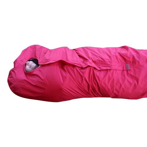  Fansteck Wafo One Man Water and Windproof Bivy Sack Survival Sleeping Bag with Reflective Coating German Design