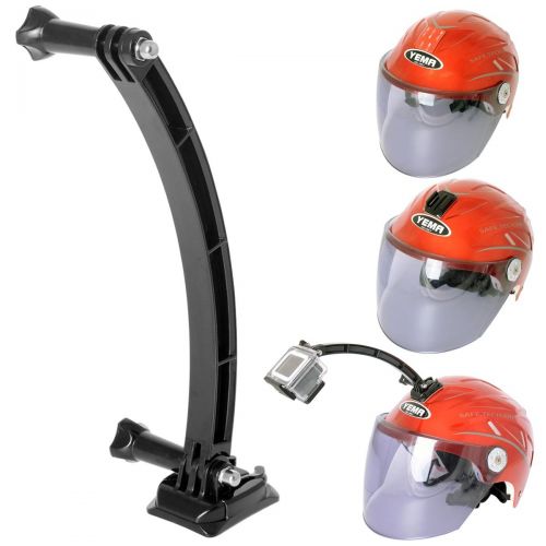  Fantaseal Actionkamera Helm Halterung 9-in-1 Action Kamera Selfie Helm Halterung Set Action kamera Helm Klebehalterung fuer GoPro Hero 6/5/4/3+/3/Session SJCAM Garmin Xiaomi Yi DBPOWER SONY e