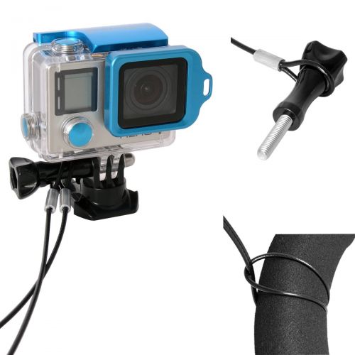  Fantaseal Actionkamera Helm Halterung 9-in-1 Action Kamera Selfie Helm Halterung Set Action kamera Helm Klebehalterung fuer GoPro Hero 6/5/4/3+/3/Session SJCAM Garmin Xiaomi Yi DBPOWER SONY e