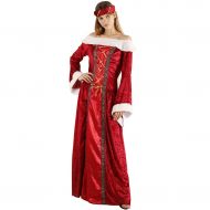 FantastCostumes Women Renaissance Queen Costume Adult Medieval Dress Carnival