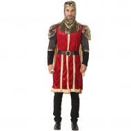 FantastCostumes Renaissance Men Medieval King Costume Knight Fancy Dress Adult Carnival