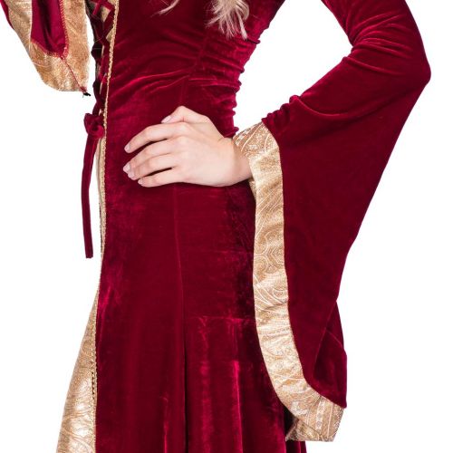  FantastCostumes Medieval Robe Woman Renaissance Queen Dress Princess Costume