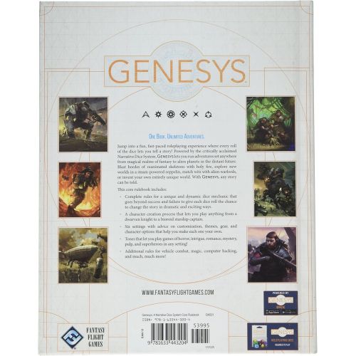  Fantasy Flight Games Genesys Core Rulebook