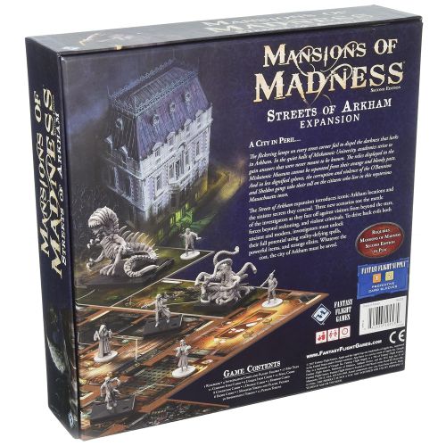  Fantasy Flight Games Mansions of Madness Second Edition: Streets of Arkham