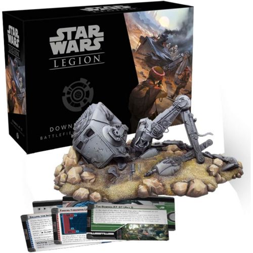  Fantasy Flight Games Star Wars Legion: Downed at-St Battlefield, Multicolor