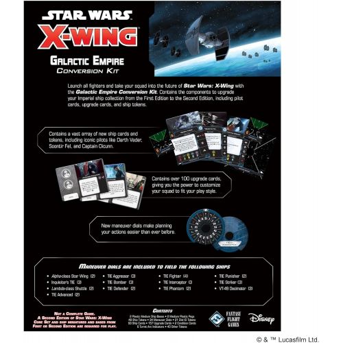  Fantasy Flight Games X-Wing Second Edition: Galactic Empire Conversion