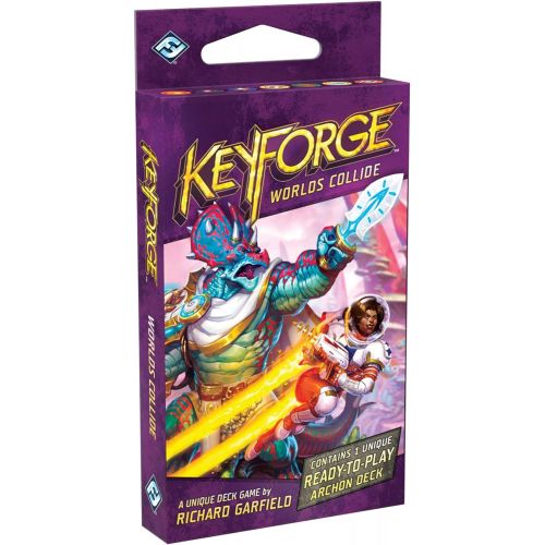  Fantasy Flight Games Keyforge Worlds Collide Archon Deck Disp, Model:KF05