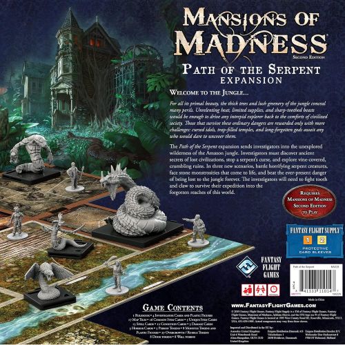  Fantasy Flight Games Mansions of Madness: Path of The Serpent