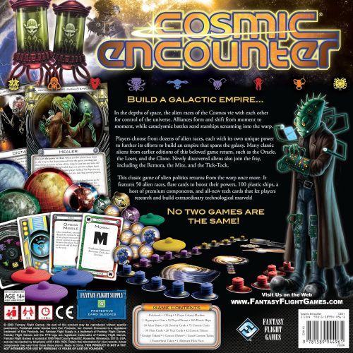  Fantasy Flight Games CE01 Cosmic Encounter, Multicolor - Packaging may vary