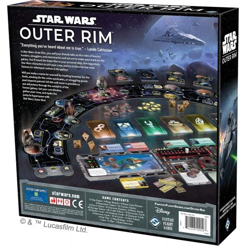  Fantasy Flight Games Star Wars: Outer Rim