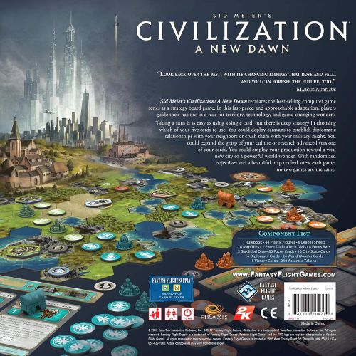  Fantasy Flight Games Sid Meiers Civilization - A New Dawn
