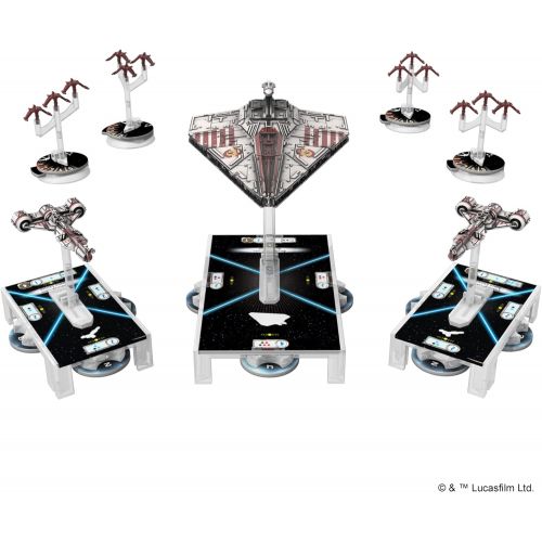  Fantasy Flight Games Star Wars Armada Galactic Republic Fleet Starter EXPANSION Miniatures Battle Game Strategy Game for Adults and Teens Ages 14+ 2 Players Avg. Playtime 2 Hours Made by Fantasy Flight