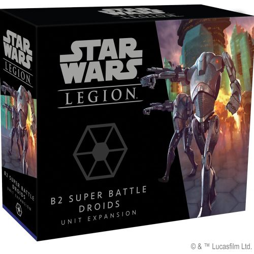  Fantasy Flight Games Star Wars Legion B2 Super Battle Droids Expansion Two Player Battle Game Miniatures Game Strategy Game for Adults and Teens Ages 14+ Average Playtime 3 Hours Made by Atomic Mass Ga