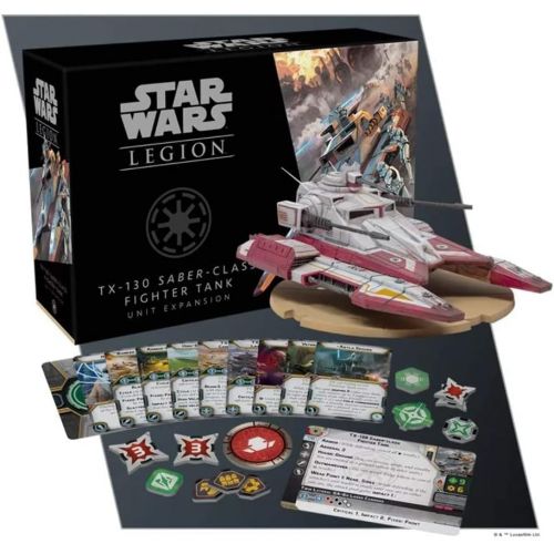  Fantasy Flight Games Star Wars Legion TX-130 Saber-Class Tank Expansion Two Player Battle Game Miniatures Game Strategy Game for Adults and Teens Ages 14+ Average Playtime 3 Hours Made by Atomic Mass G