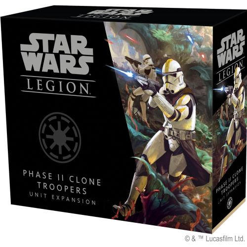  Fantasy Flight Games Star Wars Legion Phase II Clone Troopers Expansion Two Player Battle Game Miniatures Game Strategy Game for Adults and Teens Ages 14+ Average Playtime 3 Hours Made by Atomic Mass G