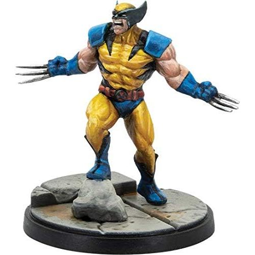  Fantasy Flight Games Marvel Crisis Protocol Wolverine and Sabretooth CHARACTER PACK Miniatures Battle Game Strategy Game for Adults and Teens Ages 14+ 2 Players Avg. Playtime 90 Mins Made by Atomic Mas