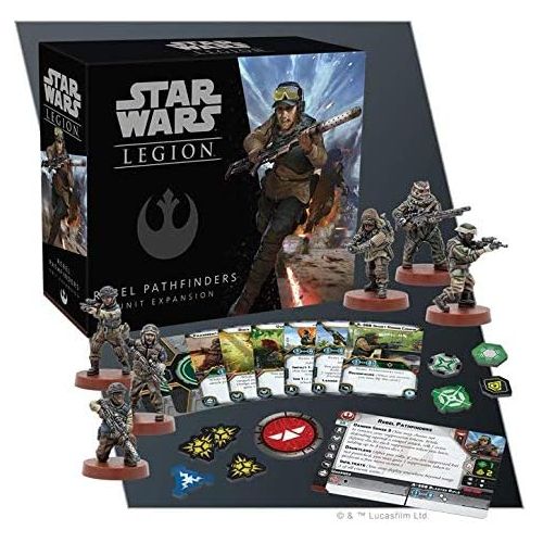  Fantasy Flight Games Star Wars Legion Rebel Pathfinders Expansion Two Player Battle Game Miniatures Game Strategy Game for Adults and Teens Ages 14+ Average Playtime 3 Hours Made by Atomic Mass Games