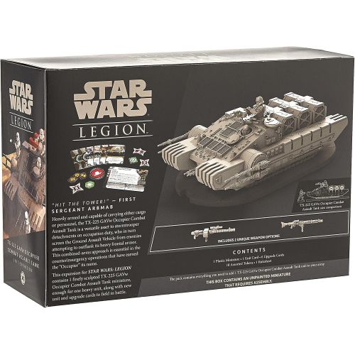  Fantasy Flight Games Star Wars Legion TX-225 GAV Expansion Two Player Battle Game Miniatures Game Strategy Game for Adults and Teens Ages 14+ Average Playtime 3 Hours Made by Atomic Mass Games