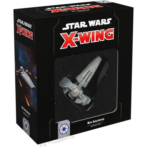  Fantasy Flight Games Star Wars X-Wing 2nd Edition Miniatures Game Sith Infiltrator EXPANSION PACK Strategy Game for Adults and Teens Ages 14+ 2 Players Average Playtime 45 Minutes Made by Atomic Mass G