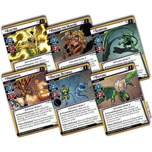  Fantasy Flight Games Marvel Champions The Card Game Sinister Motives Campaign Expansion Strategy Card Game for Adults and Teens Ages 14+ 1-4 Players Avg. Playtime 45-90 Mins Made by Fantasy Flight Game