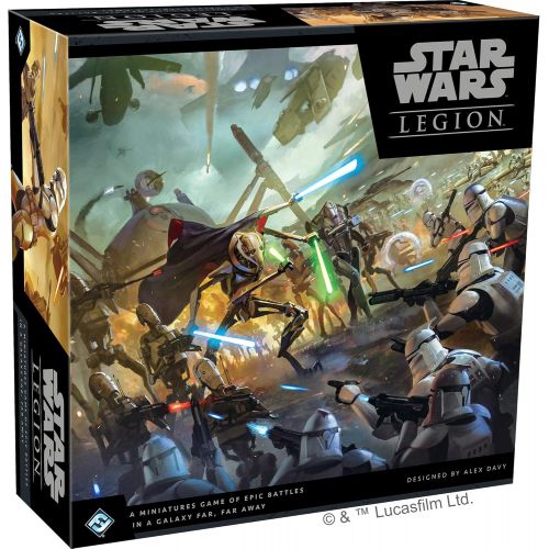  Fantasy Flight Games Star Wars Legion Clone Wars Core Set & Star Wars Legion: Upgrade Card Pack