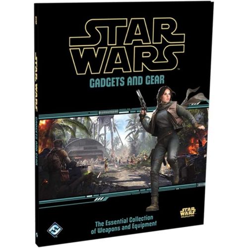  Star Wars Gadgets and Gear Expansion Roleplaying Game Strategy Game Adventure Game for Adults and Kids Ages 10+ 2-8 Players Average Playtime 1 Hour Made by Fantasy Flight Games