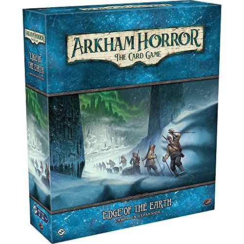  Fantasy Flight Games Arkham Horror: The Card Game ? Edge of The Earth Campaign Expansion Card Game for Teens and Adults Ages 14+ for 1-2 Players Average Playtime 60 - 120 Minutes Made by Fantasy Flight