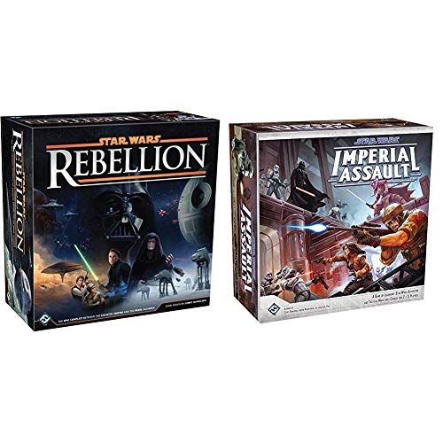  Fantasy Flight Games Star Wars: Rebellion Board Game & Star Wars: Imperial Assault