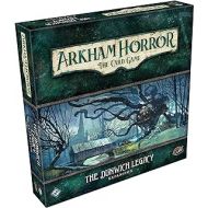 Fantasy Flight Games Arkham Horror The Card Game The Dunwich Legacy Deluxe EXPANSION Horror Game Mystery Game Cooperative Card Game Ages 14+ 1-2 Players Avg. Playtime 1-2 Hours Made by Fantasy Flight G
