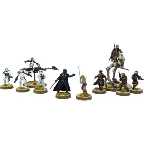  Fantasy Flight Games Star Wars Legion Board Game (Base) Two Player Battle Game & Death Troopers Expansion Two Player Battle Game Miniatures Game Strategy Game for Adults and Teens Ages 14+