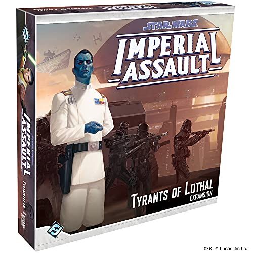  Fantasy Flight Games Star Wars Imperial Assault Board Game Tyrants of Lothal EXPANSION Strategy Game Battle Game for Adults and Teens Ages 14+ 1-5 Players Avg. Playtime 1-2 Hours Made by Fantasy Flight