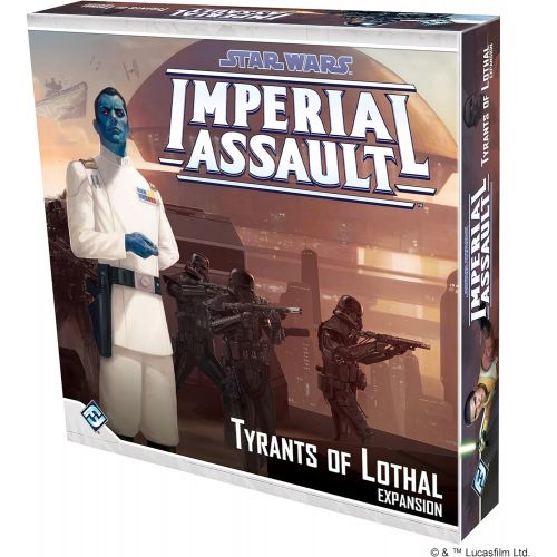  Fantasy Flight Games Star Wars Imperial Assault Board Game Tyrants of Lothal EXPANSION Strategy Game Battle Game for Adults and Teens Ages 14+ 1-5 Players Avg. Playtime 1-2 Hours Made by Fantasy Flight