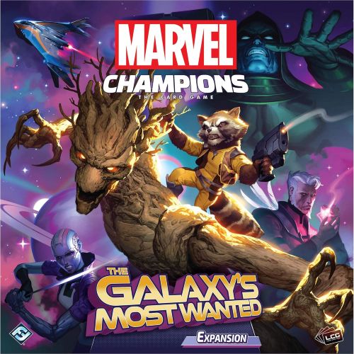  Fantasy Flight Games Marvel Champions The Card Game The Galaxys Most Wanted CAMPAIGN EXPANSION Strategy Card Game for Adults and Teens Ages 14+ 1-4 Players Avg. Playtime 45-90 Mins Made by Fantasy Flig